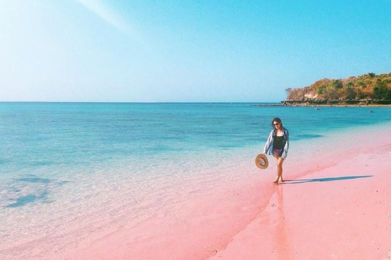 lombok pink beach la spiaggia rosa