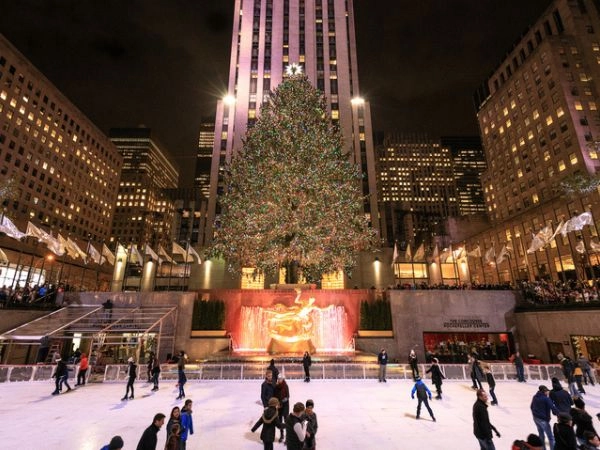 Pista di pattinaggio rockefeller center