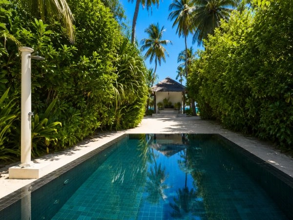 resort Sun Siyam Iru Fushi, piscina privata