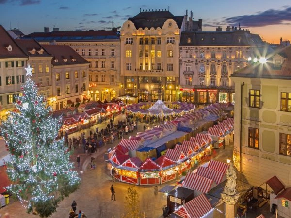 Natale in Bratisvlava crociera sul fiume Danubio