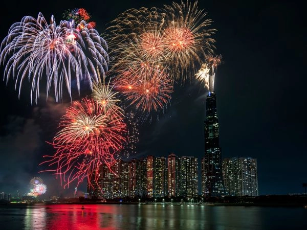 capodanno Ho Chi Minh, Vietnam