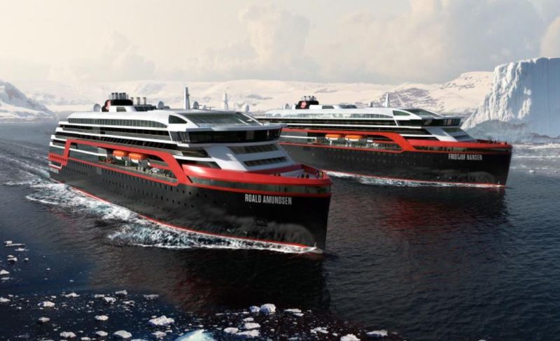 navi da crociera spedizioni al polo hurtigruten