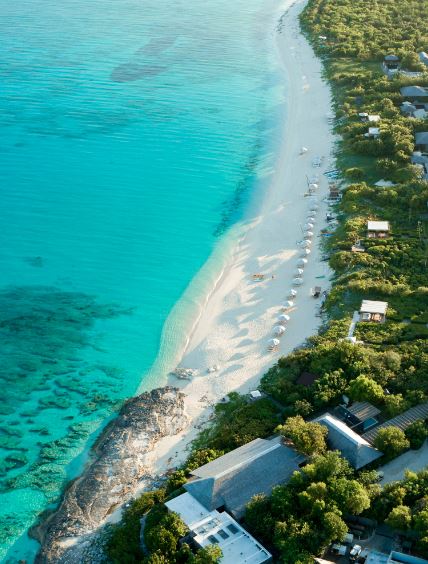 spiaggia Amanyara caraibi