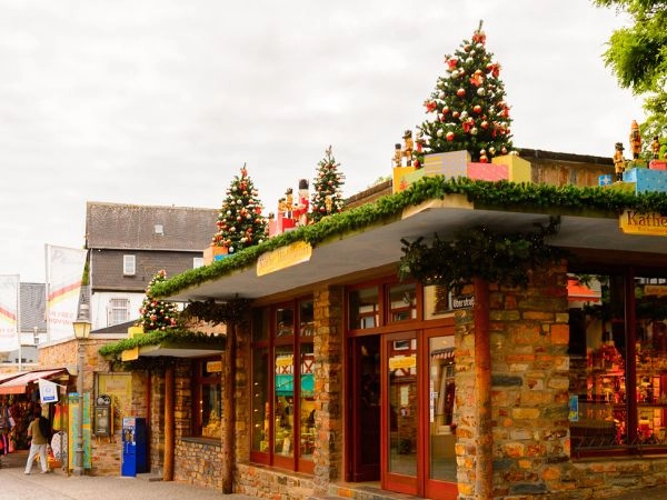 visitare Rüdesheim crociera fluviale in inverno