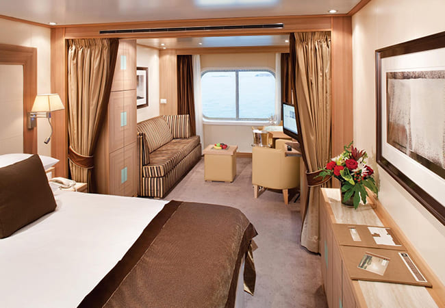 crociera di lusso Seabourn Cruises camera da letto