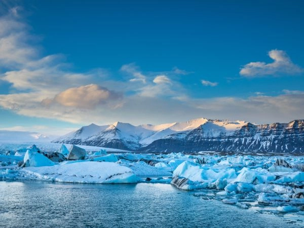 Ghiacciaio in Islanda Vatnajökull