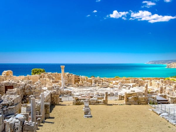 Kourion Mediterraneo isola di Cipro