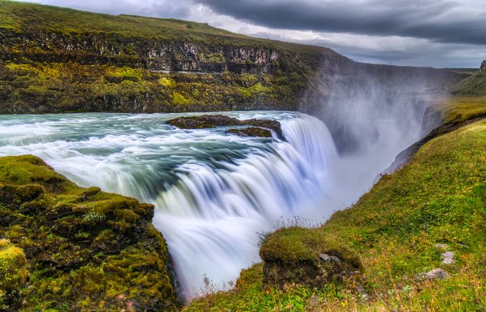 cascata di Gullfoss islanda