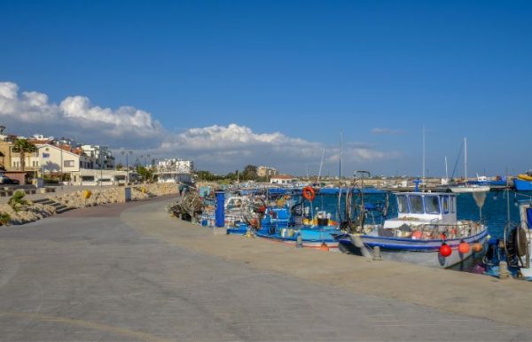 Zygi villaggio cipriota di pescatori