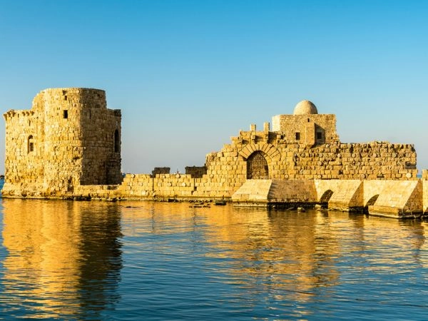 Castello del Mare di Sidone in Libano