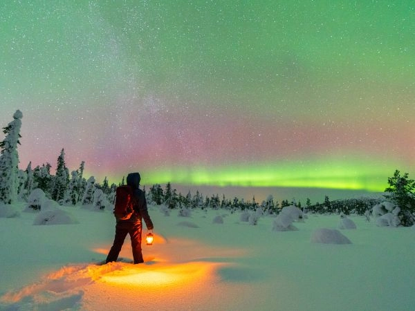 Caccia all’aurora boreale