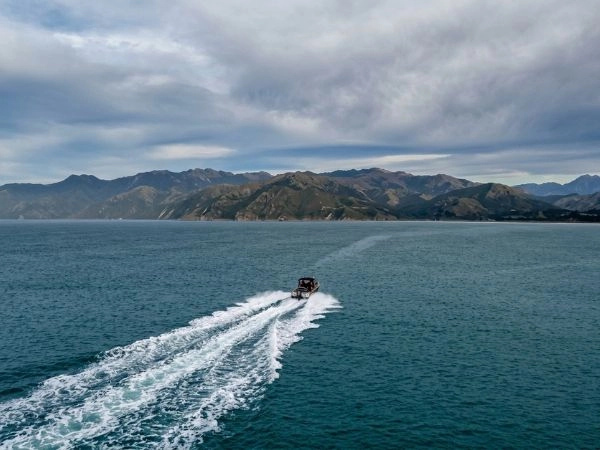 Kaikoura si trova sulla costa orientale dell’Isola del Sud