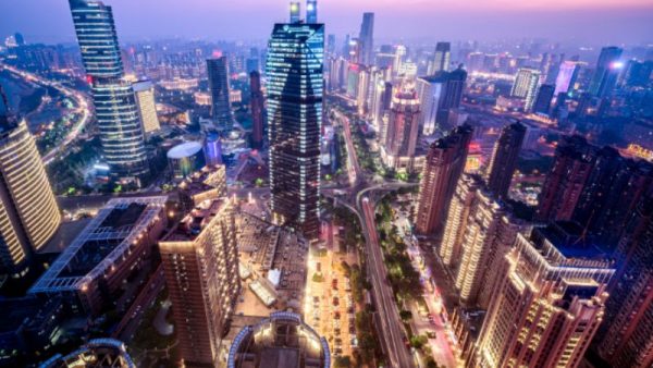 Lo skyline di wuhan