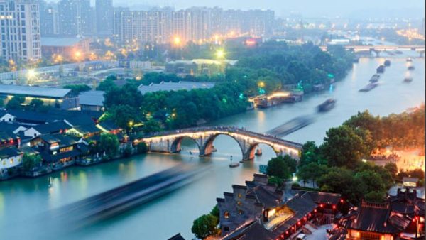 La città cinese di Suzhou, con i suoi famosi giardini classici