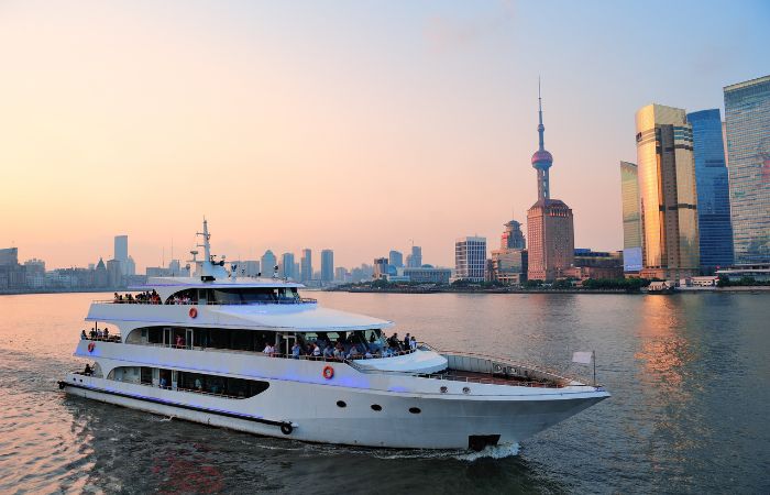 Fiume Huangpu da scegliere per una crociera fluviale in Cina