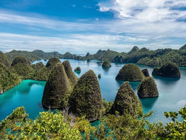 raggiungere la zona di Raja Ampat
