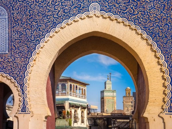 La porta di Bab Boujloud, un vero e proprio museo a cielo aperto