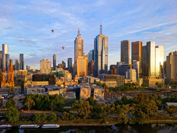 Melbourne, capitale culturale dello stato di Victoria, Australia