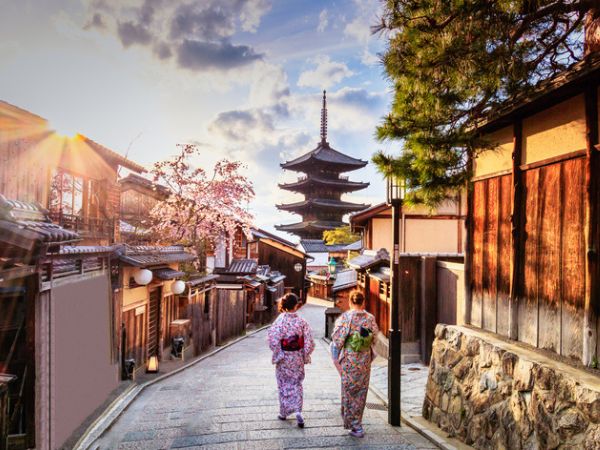 antiche case dei mercanti di Kyoto