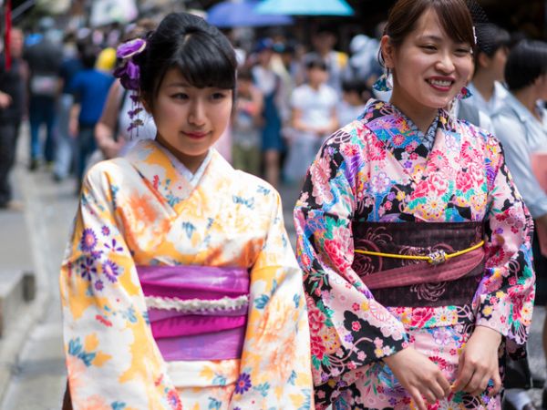 tessuti tradizionali a Kanazawa